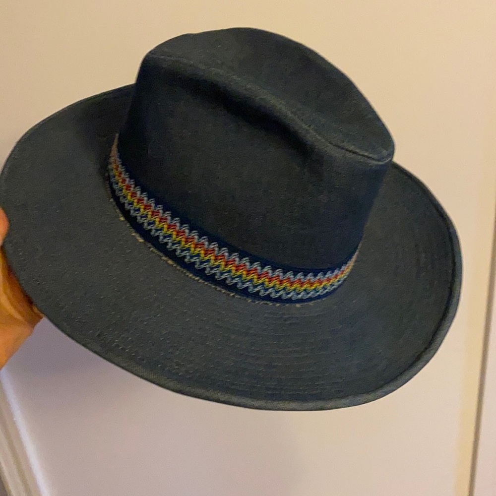 Rare denim fedora